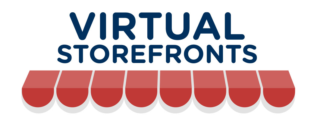 The Virtual Storefronts Awning Logo