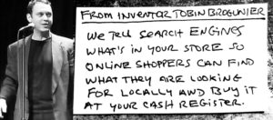 Inventor Tobin Brogunier Statement About Virtual Storefronts